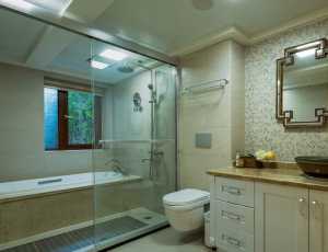 现代47平米小户型洗手间效果图