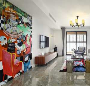 装饰画新古典风格公寓富裕型壁纸装修效果图