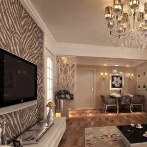 100平米美式风格三居室装修,享受经典美式家居生活