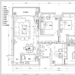 求装修预算方案带图,,127平方米三室两,厅两卫