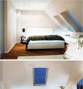 现代简约卧室床装修效果图