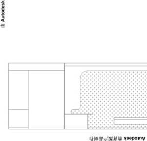 新中式风格别墅卧室书架装修效果图
