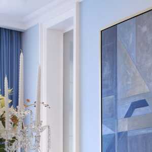 现代简约二居室客厅窗帘效果图