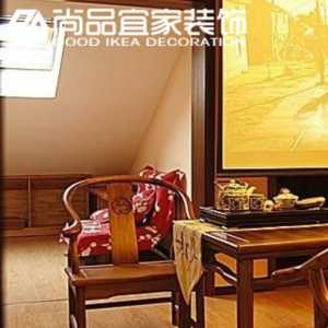 日式风格公寓富裕型120平米卧室窗帘装修效果图