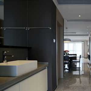 白色61-90平米二居室89㎡北欧风格厨房效果图