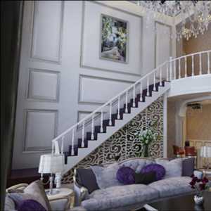 91-120平米二居室北欧风格客厅白色沙发效果图