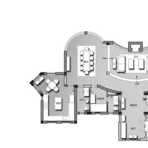 求一个两室两厅98平米的装修效果图,简约的