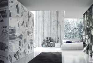 双人床家具地毯简约欧式主卧室背景墙装修效果图
