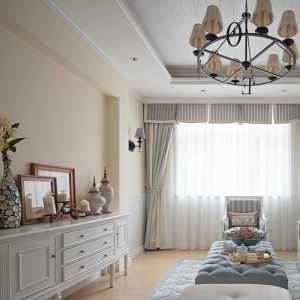 二居窗帘欧式风格卧室装修效果图
