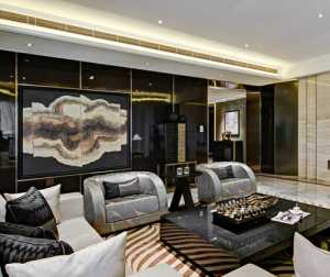 混搭风格简约风格公寓米色富裕型客厅效果图
