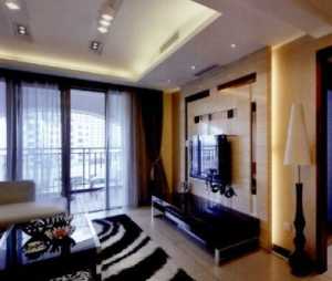 北京73平米两室一厅客厅装修效果图