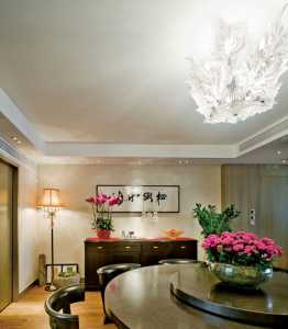 公寓二居室时尚白色富裕型客厅沙发效果图