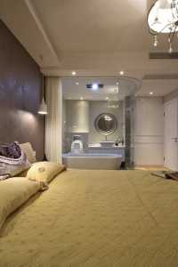 粉色61-90平米二居室田园风格小型卧室效果图