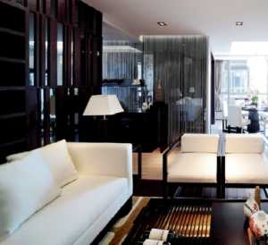 现代简约风三居家装室内白色沙发设计装修效果图