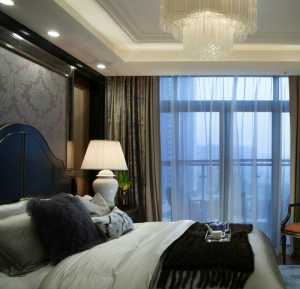 北京卧室有柱子装修效果图