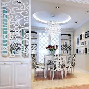 美式古典风格室内客厅装修效果图