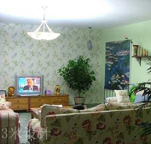 电视背景墙休闲娱乐间美式家庭影院效果图