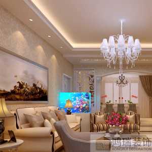 中式风格六居室以上客厅沙发装修效果图
