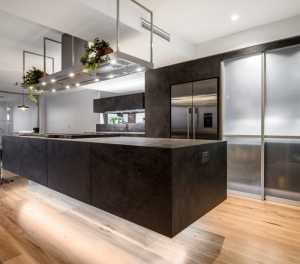 现代简约风格厨房大气5平方厨房橱柜效果图