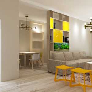 简约风格公寓简洁经济型客厅沙发效果图