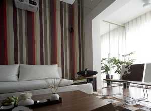 北欧风格公寓经济型80平米露台装修效果图