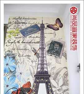 北京米色壁纸装修效果图