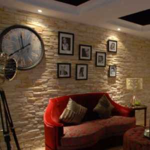 沙发欧式风格别墅客厅电视背景墙装修效果图