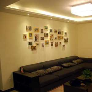 北京家庭装修电视墙图片