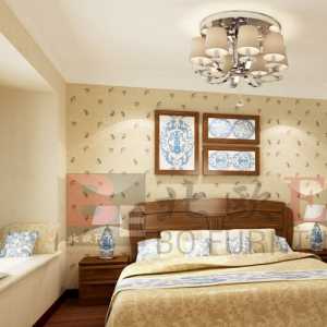 法式风格六居室卧室床装修效果图