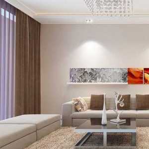 北京65平小美式风格半包6万装修的温暖两居室