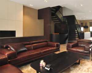 现代简约风格装修客厅沙发背景墙效果图