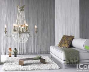 三米简约风格复式富裕型客厅沙发效果图