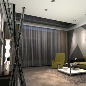 现代风格小户型客厅硅藻泥电视背景墙效果图