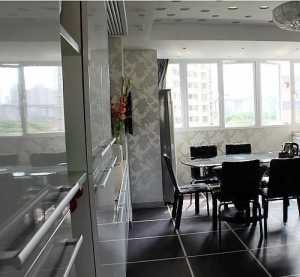 北京室内面积为7456平方的两室两厅装修