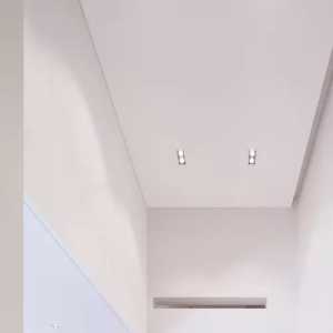 白色91-120平米公寓宜家风格开放式客厅效果图