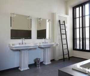 家居卫生间整体浴室柜效果装修效果图