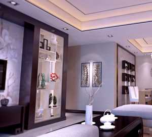 北京客厅圆柱装饰设计
