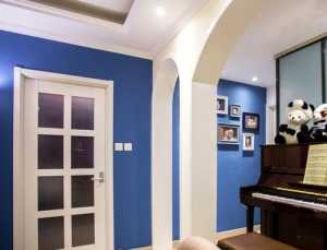 紫色形散神聚的新古典客厅设计装修效果图