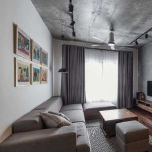 北京两室一厅家装效果图简欧风格