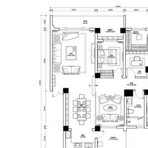 荆门红星时代广场120平三室两厅的房子装修预算,荆门三房两厅效果图