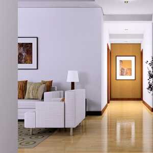 现代美式风格一层半别墅实用白色橱柜效果图