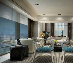公寓120平米120平温馨美式风格装修客厅效果图