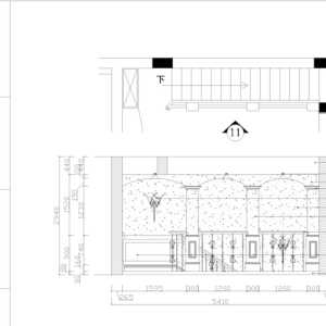 威斯汀博物馆酒店就餐区吊顶设计装修效果图
