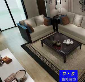 白色家具配什么颜色客厅木地板装修效果图如下
