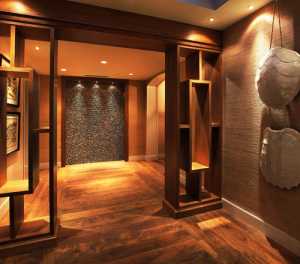 幽然中式卫浴瓷砖淋浴房装修设计效果图