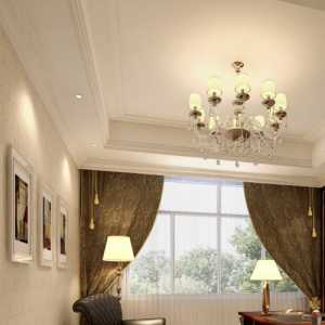 舒适美式风格别墅小清新沙发背景墙装修效果图